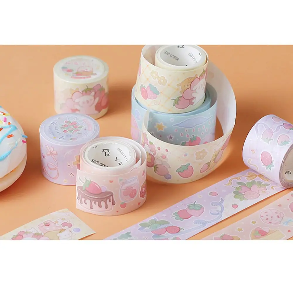 Клейкая лента в виде клубники 3 м x 30 мм | Канцтовары для офиса и дома