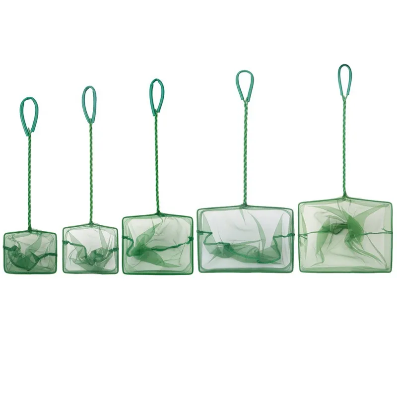

New Aquarium Accessories Fish Tank Supplies Portable Small Fish Net Fishingnets Floating Objects Cleaning Tools Dropshipping