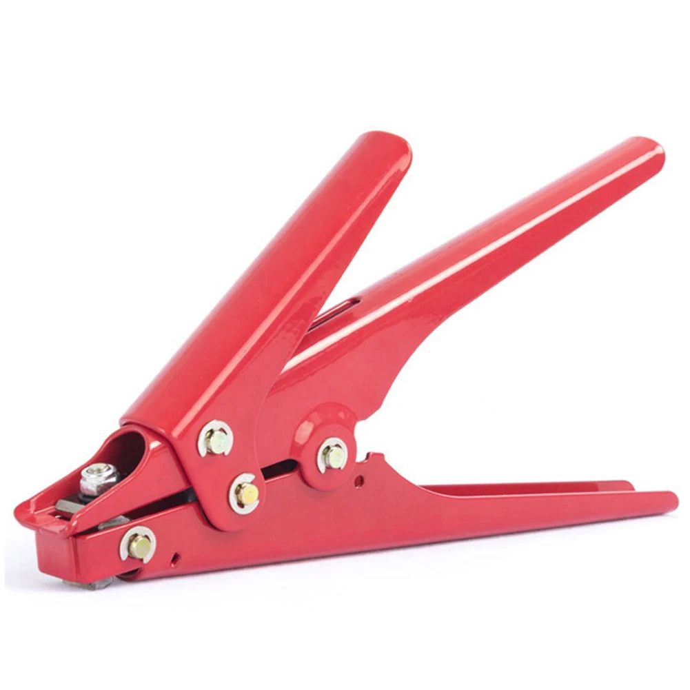 Manual High Carbon Steel Nylon Tie Wrap Tool Cable Gun Strap Tightener Crimper Cut Tightening Machine Baler Tension | Дом и сад