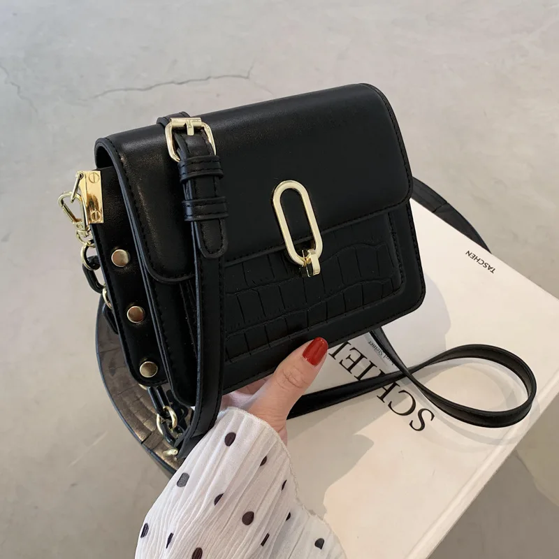 

Сумка-мессенджер Женская квадратная в западном стиле, 2021