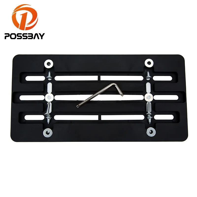 Универсальный Кронштейн номерного знака автомобиля POSSBAY подходит для BMW 1 серии 7