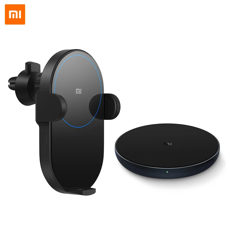 Add car charger Новое Беспроводное зарядное устройство Xiao mi Qi, быстрое умное быстрое зарядное устройство 7,5 Вт для mi X 2S iPhone X XR XS 8 plus 10 Вт для Sumsung S9 - Цвет: Add car charger