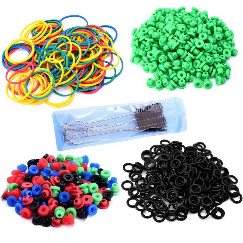 Цветная Татуировка аксессуары резиновые уплотнительные кольца A-bar втулки