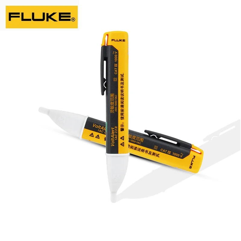 Matita per test Fluke 1AC 2AC matita per test di induzione multifunzionale senza contatto per rilevamento linea elettricista