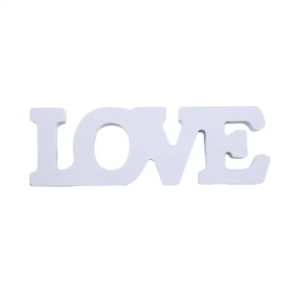 12x4x1 2 см Романтический LOVE декор для стола креативный домашний Brideg Бар Кафе