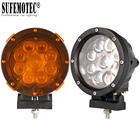 5,5 дюймовый круглый 45 вт светодиодный рабочий свет 12 в для крыши автомобиля 24 в 4x4 внедорожник 4WD ATV уаз внедорожник прицеп грузовик дальнего света s противотуманные фары