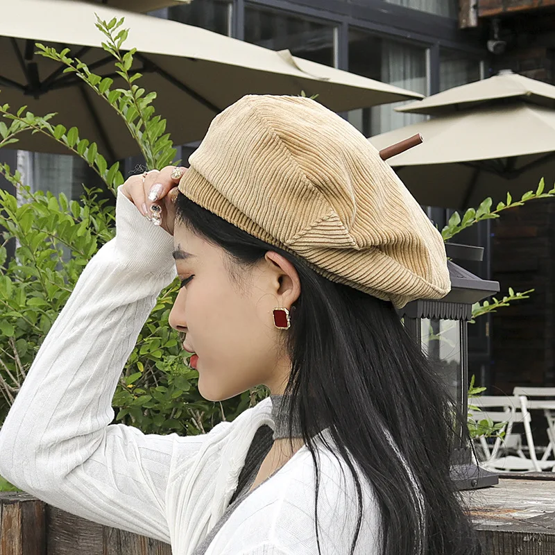Baret/женская шляпа Boinas Para Mujer плоская кепка Повседневная Berret Femme сезон осень зима