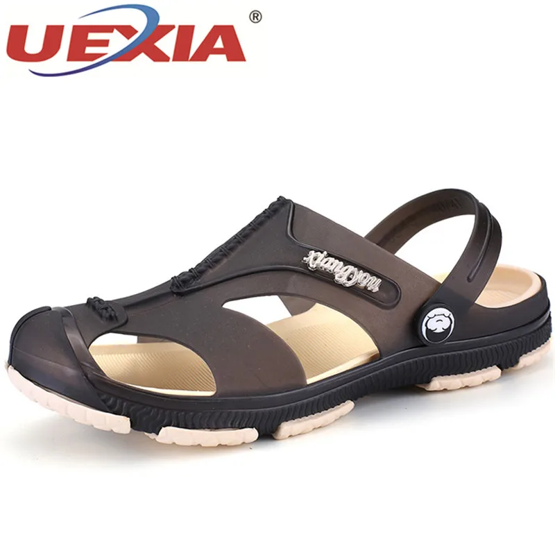UEXIA летние крутые Мужские дышащие повседневные шлепанцы с персонализированной