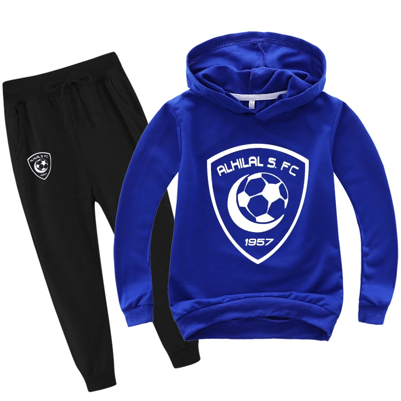 

Spring new style Hooded Active boys girl clothes Cartoon printing children's clothing sport set 1956