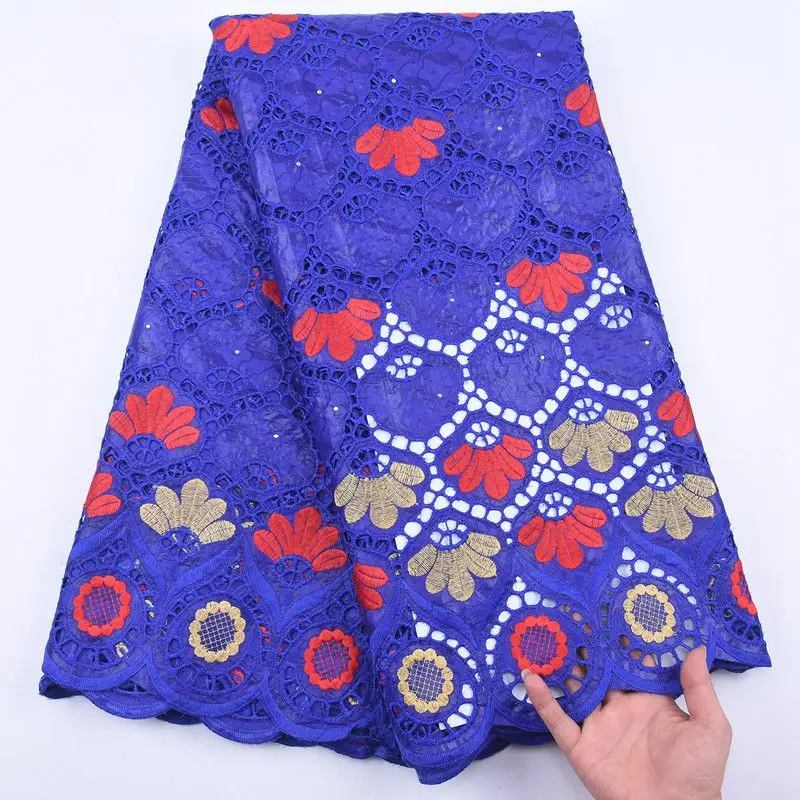 

2020 African White Lace Fabric Bazin Riche Fabric African Cotton Embroidered Bazin Riche With Stones Nigerian Lace Fabrics S1968
