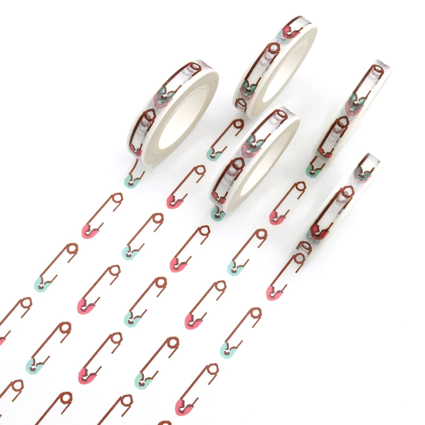 Бумага зажим красочная лента Washi комплект липкий Декоративные DIY канцелярские