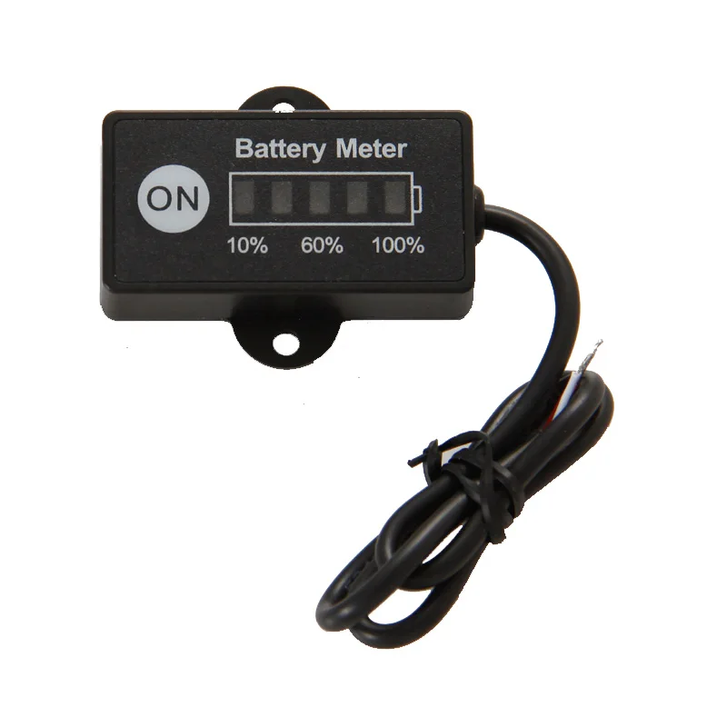 

Battery Fuel Gauge Battery Meter 12V 24V Lead-Acid Battery Tester for car motorcycle e bike lawn mower ATV UTV RL-BI005