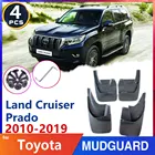 Брызговики для автомобильных шин, грязеотталкивающие щитки для Toyota Land Cruiser Prado LC150 FJ150 150 2010  2019, брызговики, брызговики, автомобильные аксессуары, товары