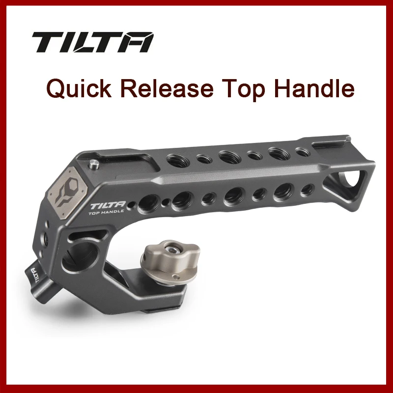 

TILTA Quick Release Top Handle For TILTA BMPCC 4K Cage Rig A7 Rig Z Cam Cage Top Handle TA-T01-QRTH