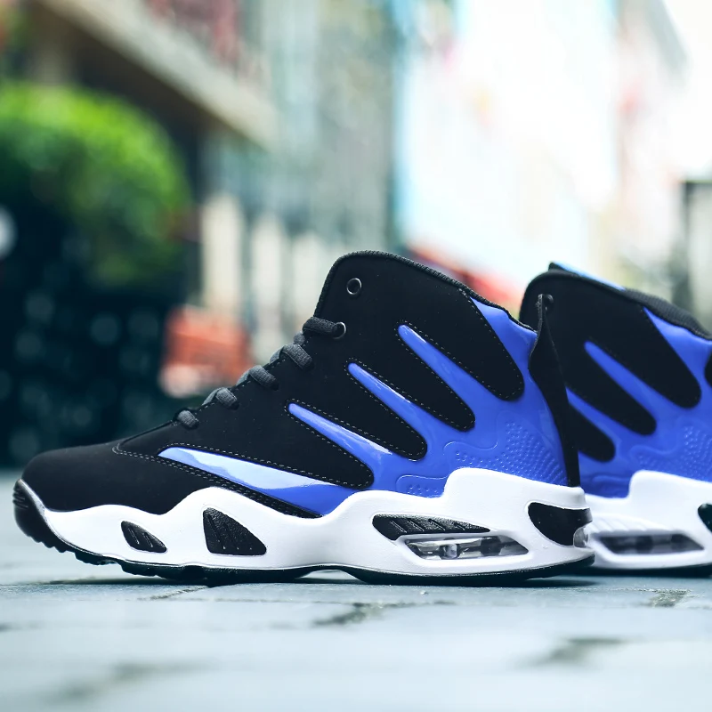 2019 Мужская Новая легкая Баскетбольная обувь с высоким берцем модные мужские