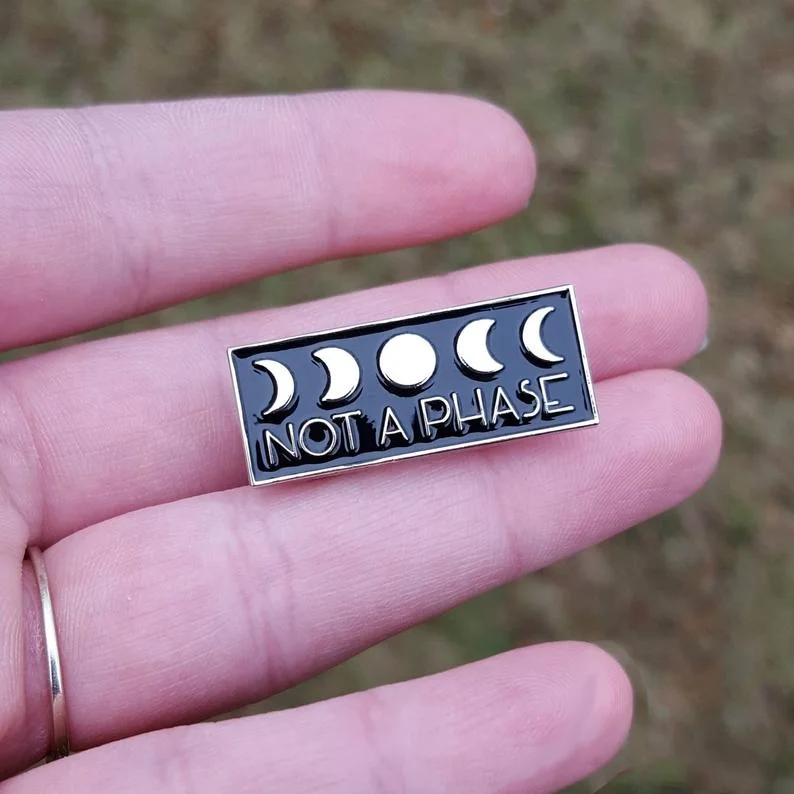 Не фазовый эмалированный отворот штырь значка|Броши| |