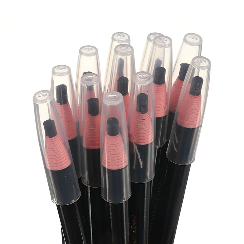 

12pcs Waterproof Eyebrow Pencil Makeup Eyebrow Enhancers Cosmetic Stereo Types Eye Brow Pen Beauty Makeup Set