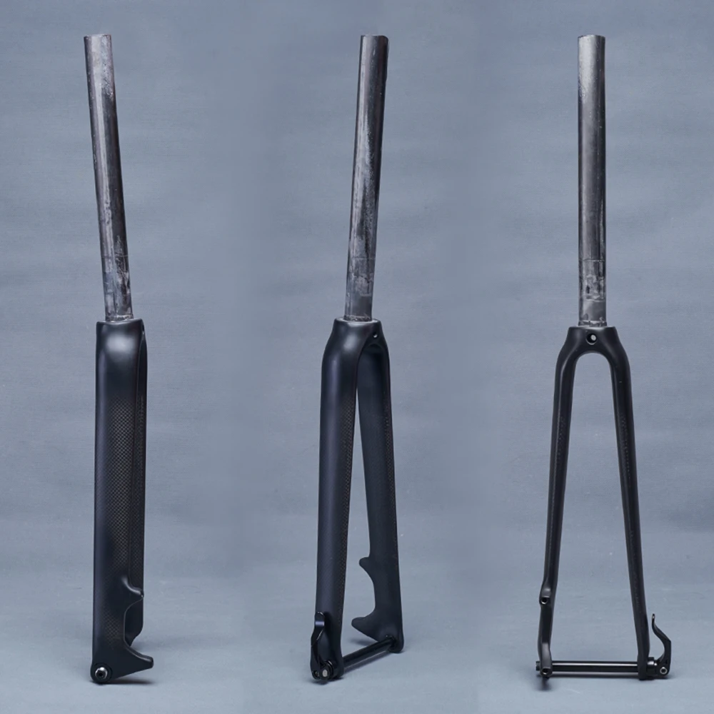 Сверхлегкая велосипедная передняя вилка из углеродного волокна 700C для дорожного