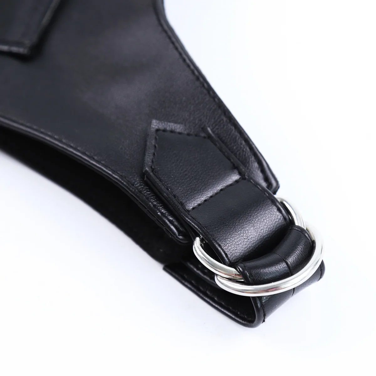 Унисекс сексуальная кожаная маска на капюшон для взрослых секс-игры фетиш бдсм