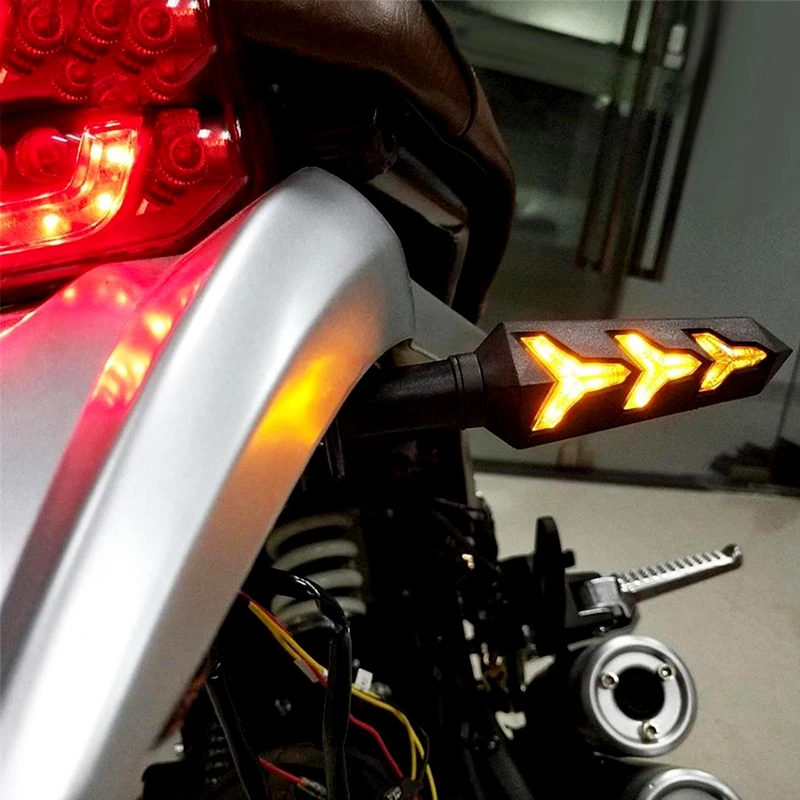 Универсальный светодиодный сигнал поворота для мотоцикла clignotant 12 В suzuki bandit 1250 honda