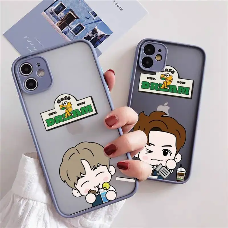 

Korean Idol Cartoon NCT Phone Case For iPhone 13 12 11 Pro Max X XR XS 7 8 Plus 12 Mini SE2020 Camera Protection Cover