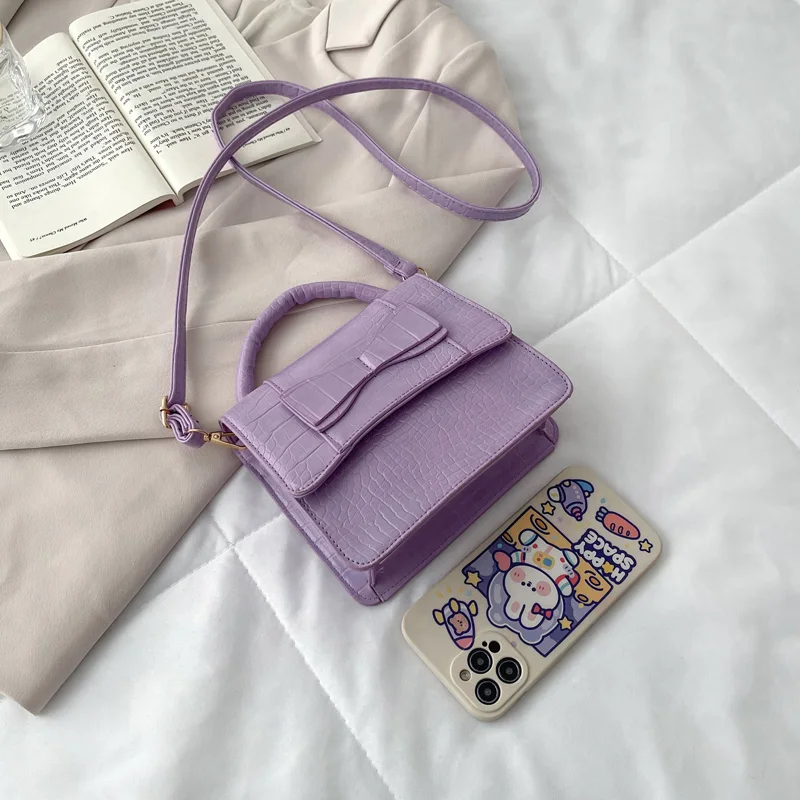 

New Style Shoulder Bag Fashion Flap Crossbody Bags For Women Crocodile Pattern Branded Small Handbags Designer Purse Bolsos Sac