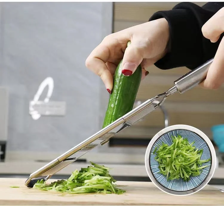 

Multi-purpose Vegetable Slicer Kitchen Accessories Stainless Steel Grater Cutter Shredders Fruit Potato Peeler Carrot Grater