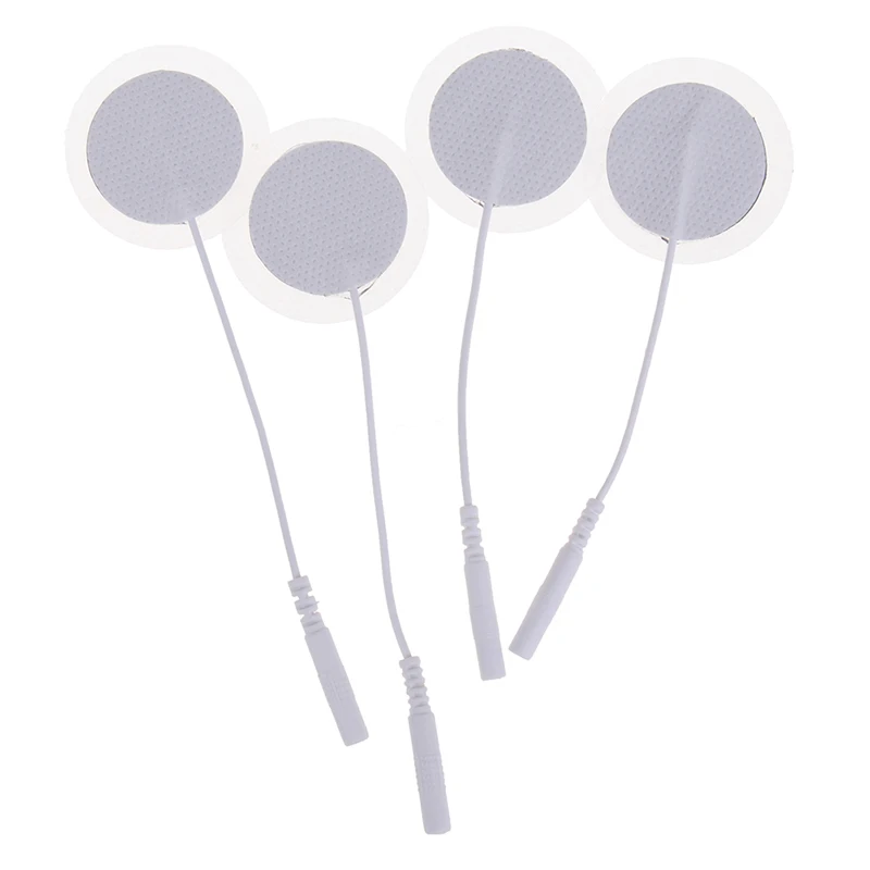 2/4/8 шт. многоразовые круглые Сменные электродные прокладки для массажа