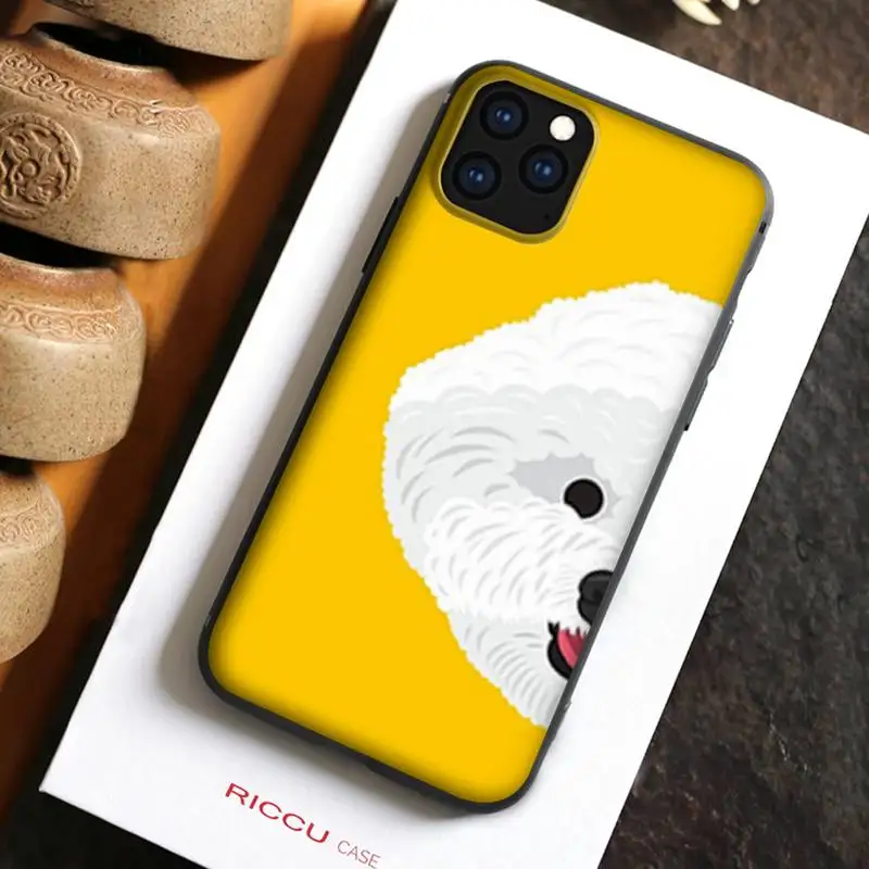 Чехол для телефона Бишон Фризе для iPhone 13 11 12 Pro XS MAX mini 8 7 6 6s Plus X 2020 XR.