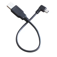 20cm 0 2m usb 2 0 male to mini usb 2 0 male 90 degree angled cable mini usb left or right angled data charging cable