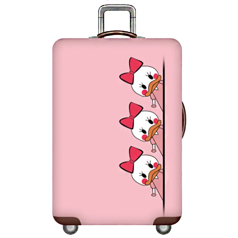20 Luggage cover SEREQI New style World Map Design Luggage Protective Cover Travel Suitcase Elastic Dust Cover For18 to 32Inch Travel Accessories - Цвет: 20 Luggage cover