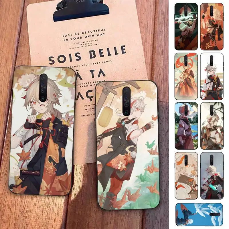 

Genshin Impact Kaedehara Kazuha Phone Case for Redmi 5 6 7 8 9 A 5plus K20 4X S2 GO 6 K30 pro