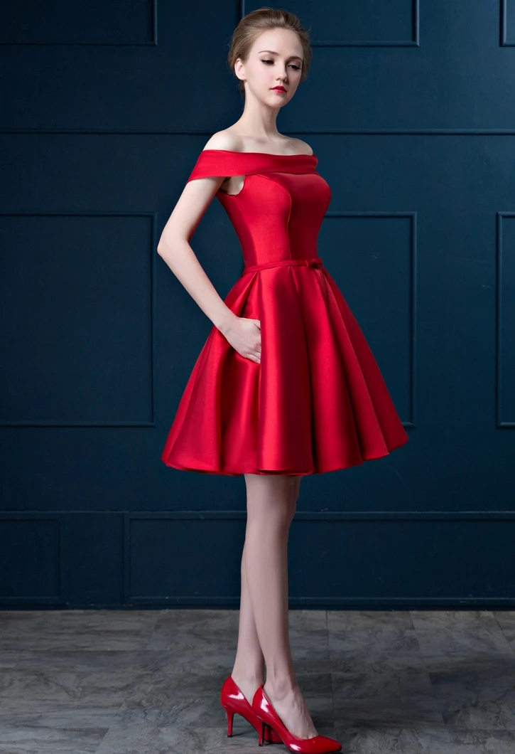 Vestido madrinha новые атласные платья подружки невесты с открытыми плечами и открытой спиной, золотое, королевское, голубое, фиолетовое, розовое, длина до колена, свадебные g