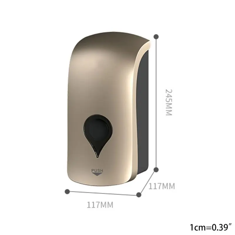 

1000ml Wall Mounted Soap Dispenser Washing Shower Lotion Shampoo Container Box Holder Liquid Foam Bottle
