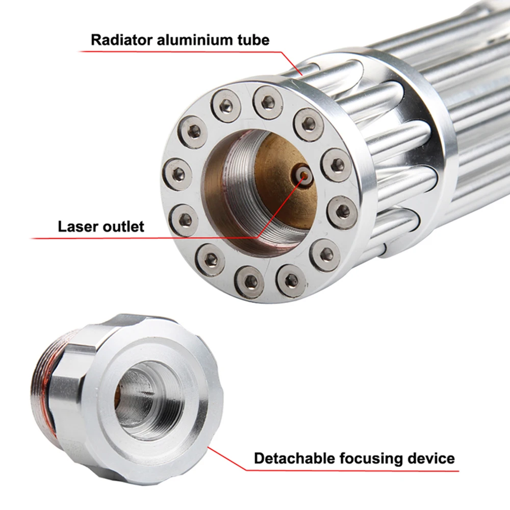 Высокомощная лазерная указка G017/R017 зеленая красная синяя фонарик с непрерывной