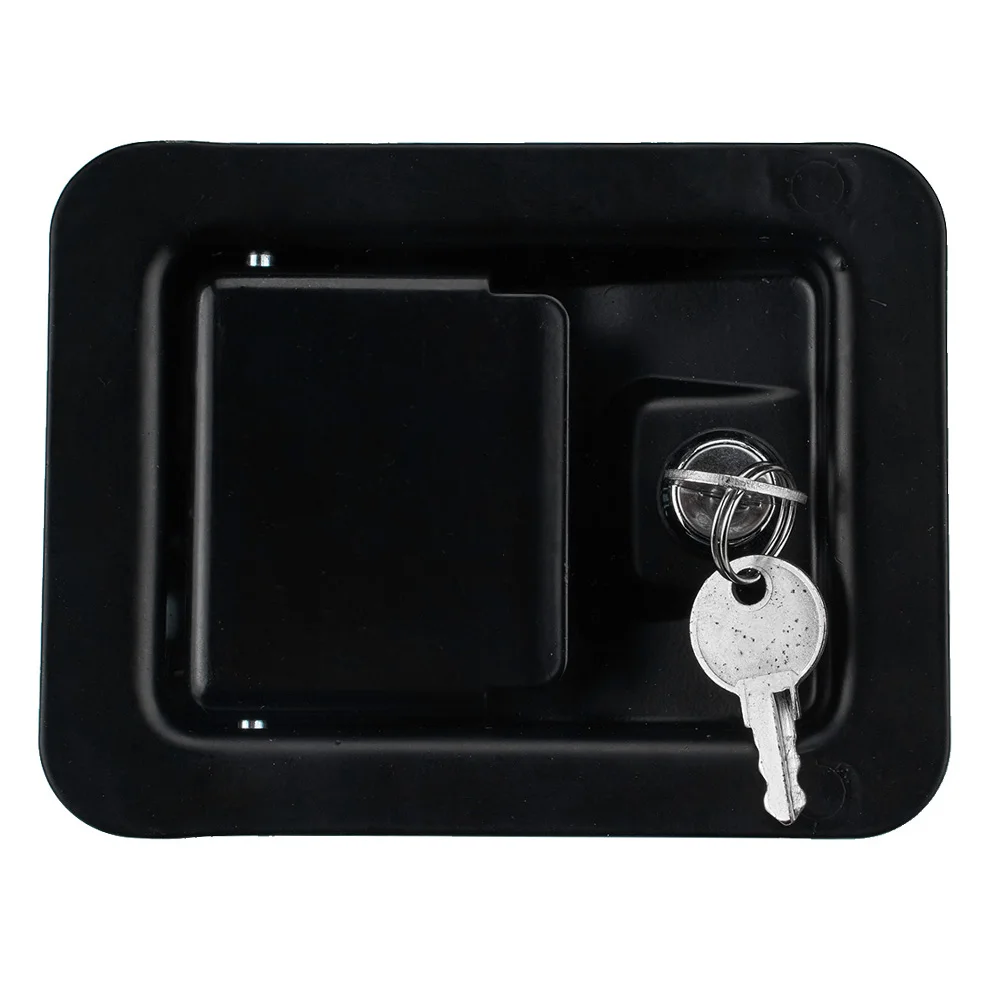 

Caravan Trailer Truck Tool Box Car Replacement Door Latch Tool Box Lock with 2 Keys for RV Camper Caravan Motorhome