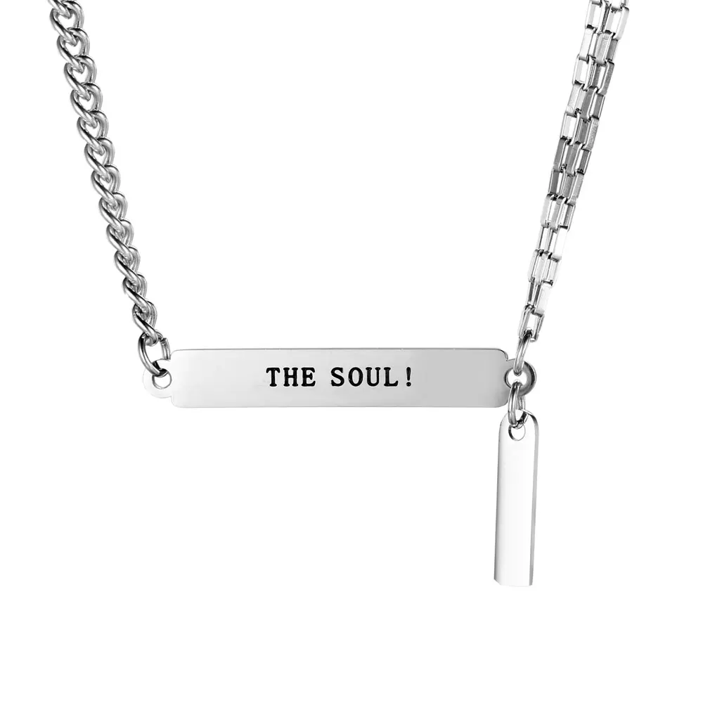 

JHJT, новые ожерелья-цепочки из нержавеющей стали для женщин и мужчин, ожерелье с подвеской в стиле хип-хоп, модные ювелирные изделия, бесплатная доставка товаров