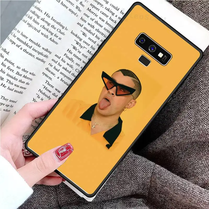 

Bad Bunny Oasis singer Latin Phone Case For Samsung Galaxy S8 S9 S10 Plus S10E Note 3 4 5 6 7 8 9 10 Pro Lite cover