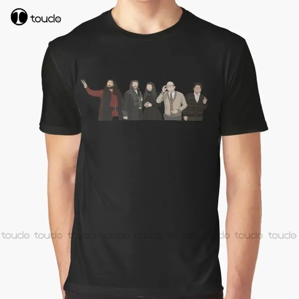 

What We Do In The Shadows Graphic T-Shirt Womens Crewneck Tshirt Custom Aldult Teen Unisex Digital Printing Tee Shirt Xs-5Xl