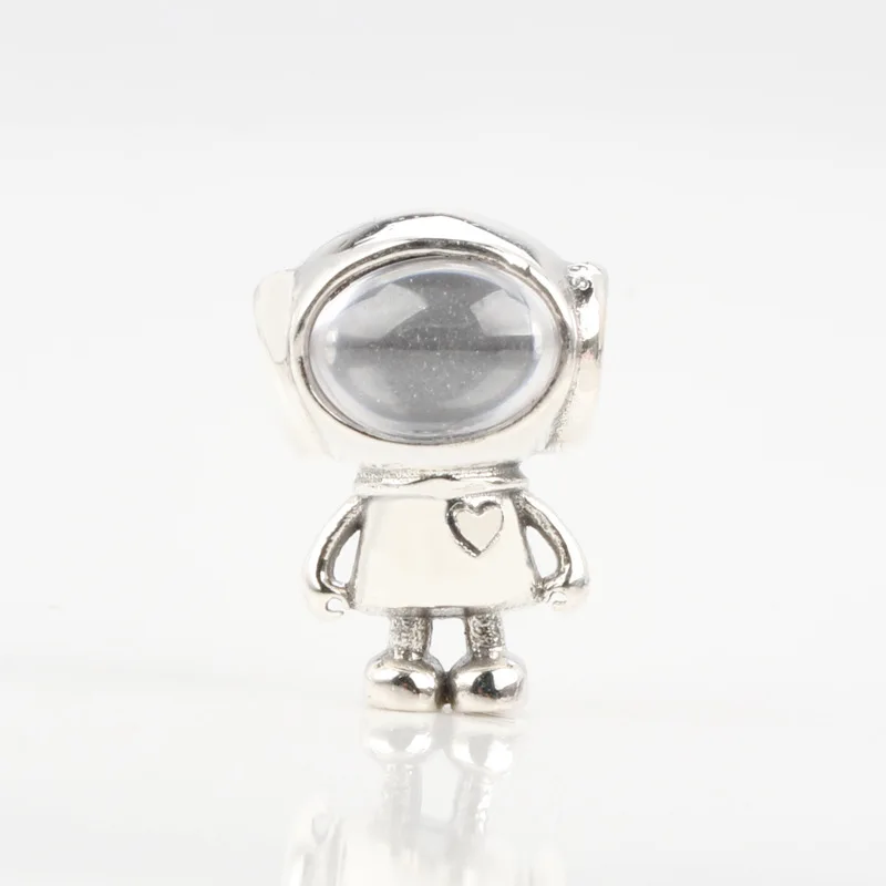 

Bewill S925 Sterling Silver Astronaut Tommy Astronaut Beads Fit Original Charms Bracelet Necklace DIY Jewelry Making