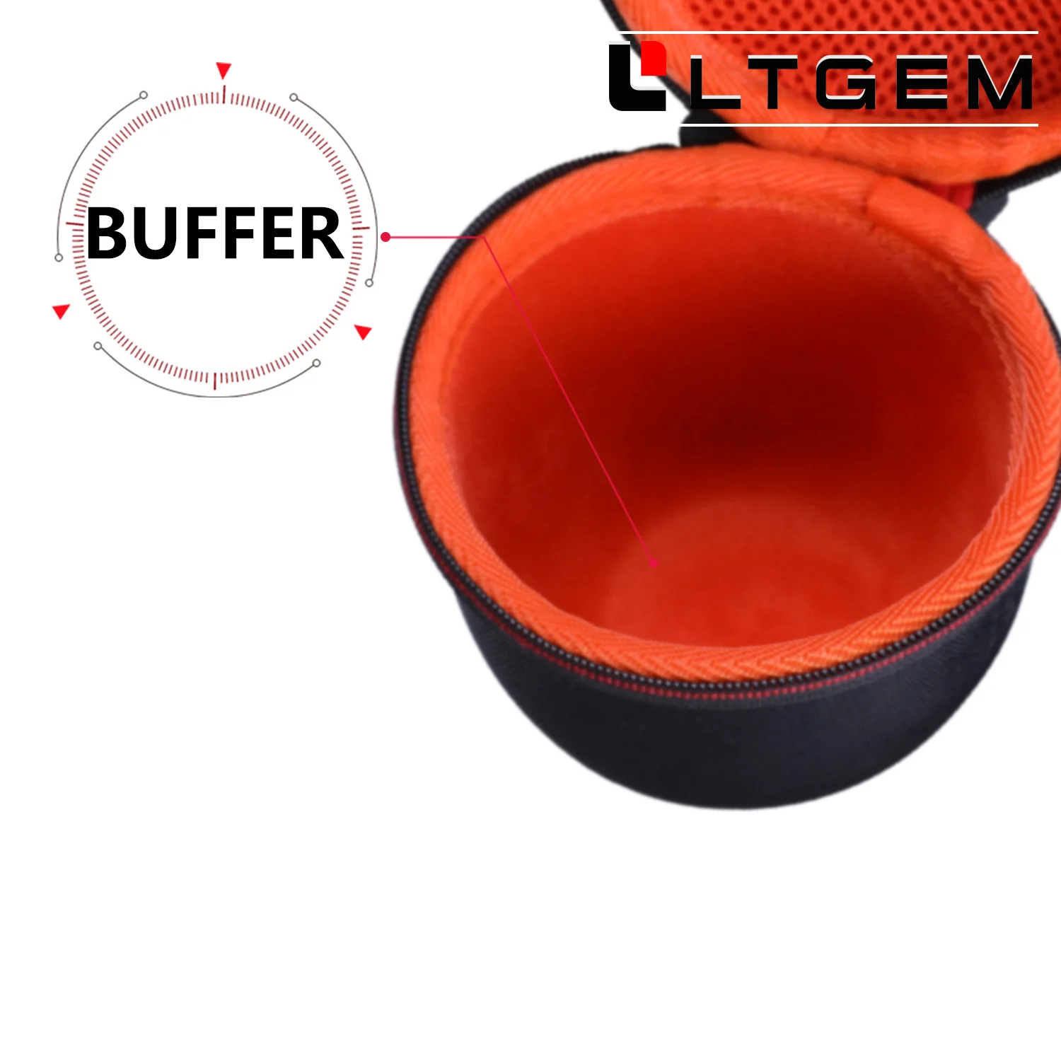 LTGEM Waterproof EVA Hard Case for Ultimate Ears WONDERBOOM Portable Bluetooth Speaker