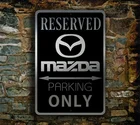 Только для парковки Mazda, металлические жестяные знаки Mazda