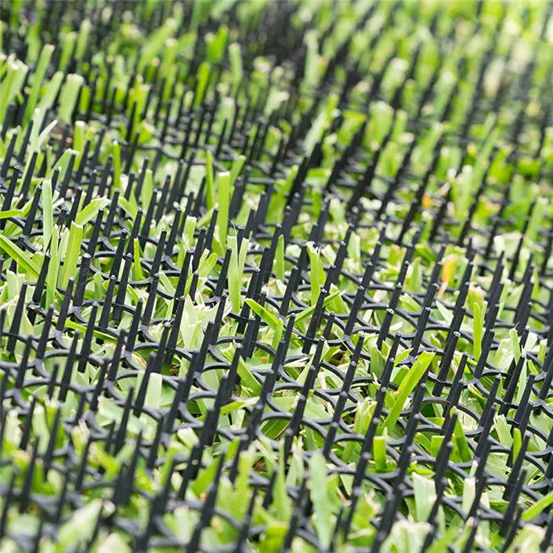 

10PCS Garden Prickle Strip Dig Stop Cat Repellent Deterrent Mats Garden Supplies Spike Portable Anti-Cat Dog 13x49cm