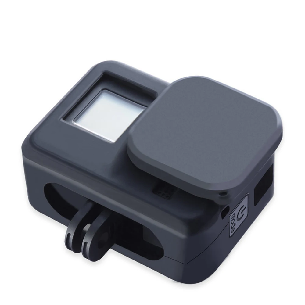 Силиконовый чехол защитный для GoPro Hero Black 8 аксессуары спортивной камеры с