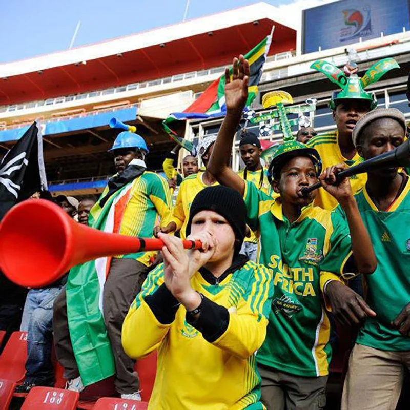 Случайный цвет футбольный болельщик веер колонки для Кубка мира труба World Cup Horn 45