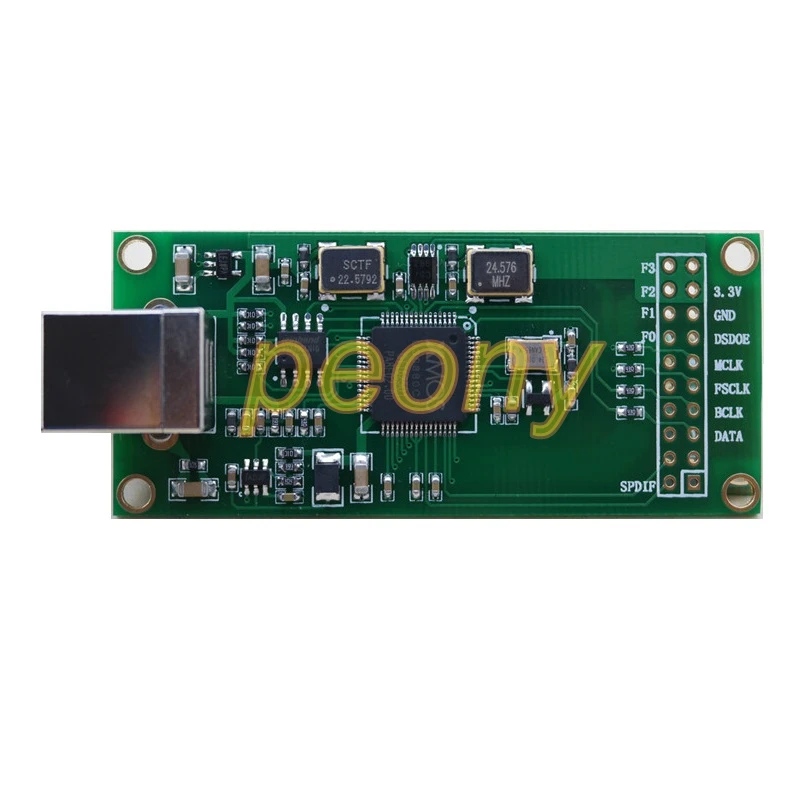 asynchronous digital XMOS XU208 module USB to IIS DSD support DSD256 | Инструменты