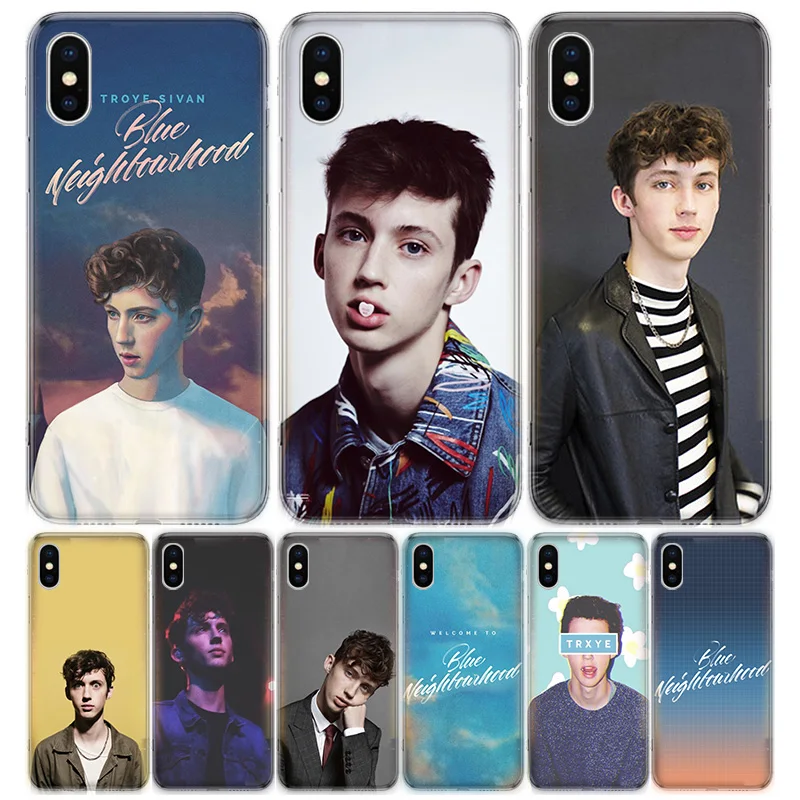 Чехол для телефона Troye Sivan Blue Neighborhood trxye мягкий силиконовый чехол iPhone 11 5 5s SE 6 6s 7 8 Plus