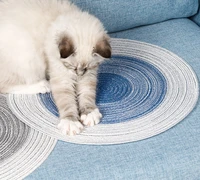 pet supplies cat claw board hand woven ramie cushion cat grinding claw cushion cat cushion cat accessories pet
