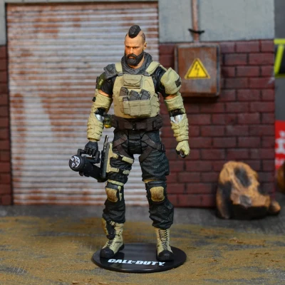 6 дюймов игры Mcfarland Call Duty Современные Военные Фигурки игрушки куклы для подарка - Цвет: Серый