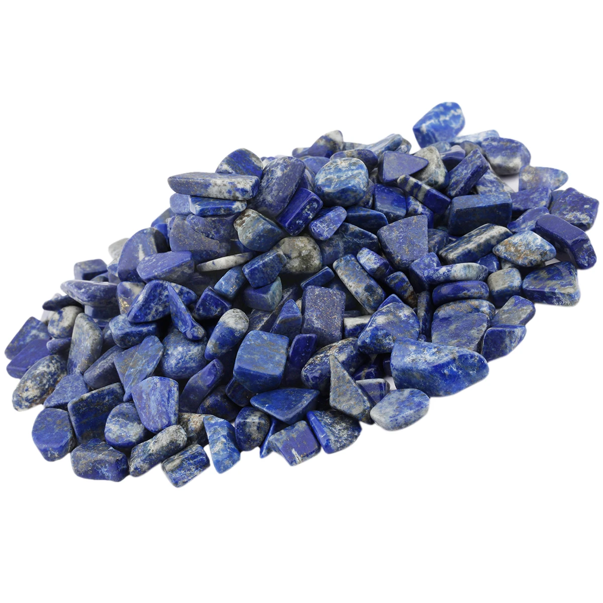 9-15mm 460g Lapis Lazuli Tumbled Stone Chips Crushed Pieces Irregular Stones Beads Jewelry Accessory For Making Decoration
